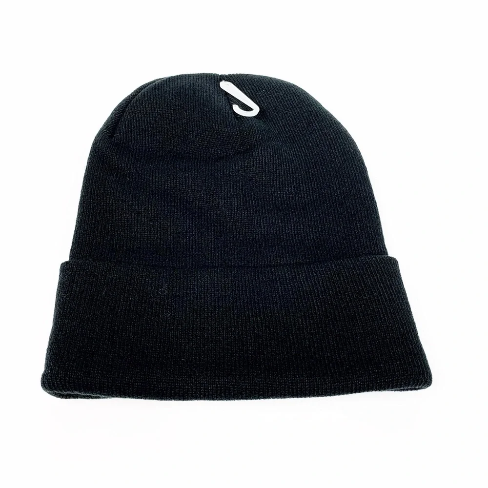 Black Rhinestone Beanie • Sparkly Knit Hat • Cozy Cap • NWT